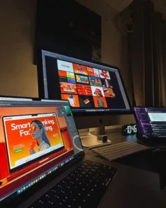 ui ux designing workspace for digital marketing specialist in kannur